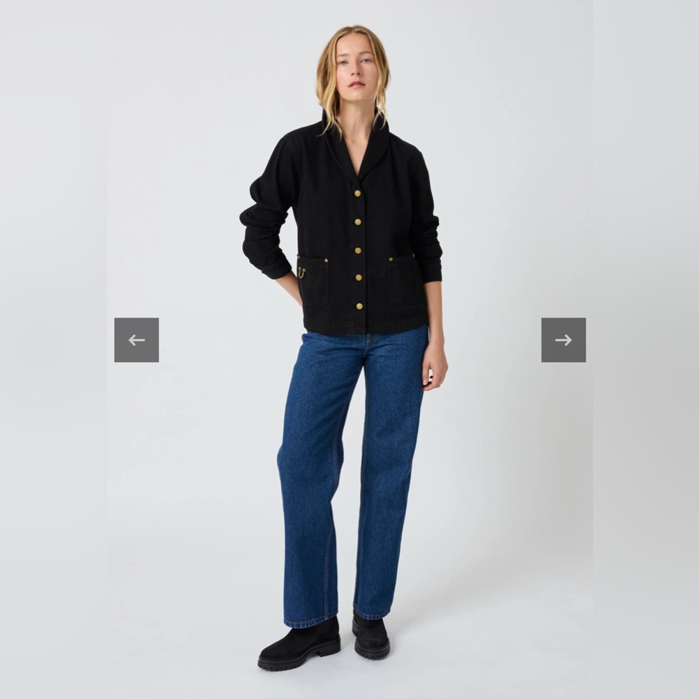 the only Jane The Trip Jacket in
Jet